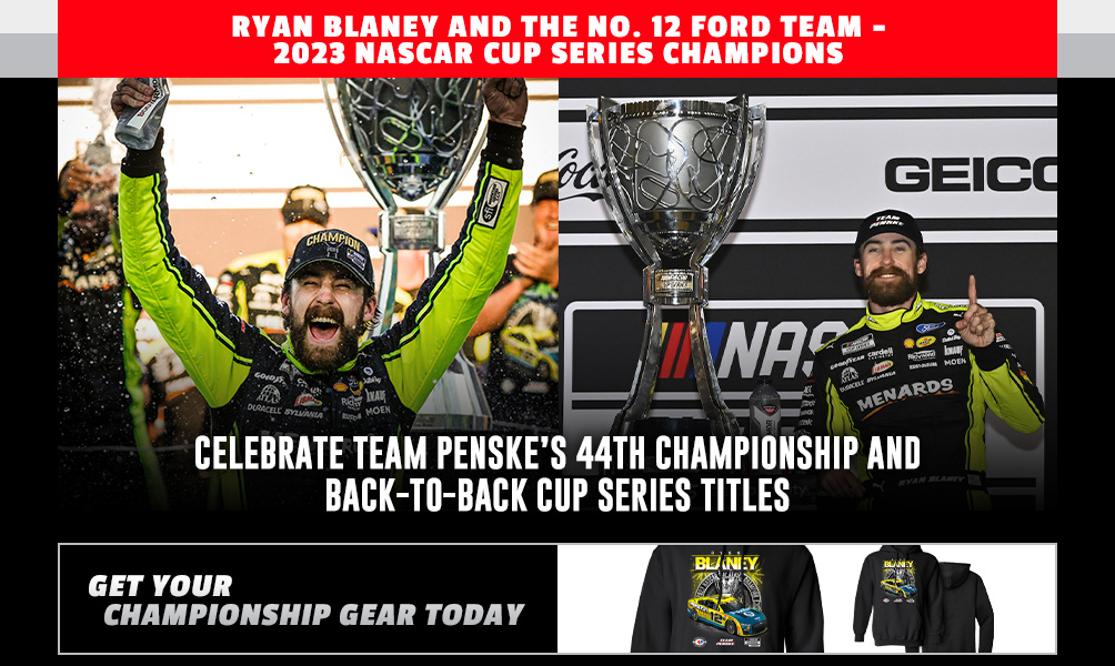 Team Penske's Ryan Blaney Wins NASCAR Championship
