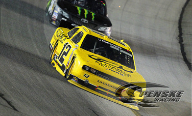 Hornish Fights His Way to a 9th-Place Finish at Atlanta