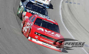 Hornish Holds on to Sixth-Place Finish at Chicagoland