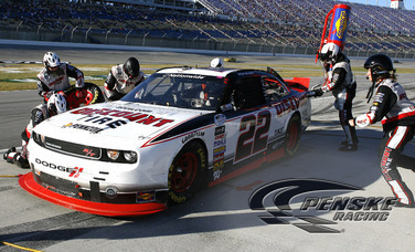 Blaney Finishes Ninth After Hard Battle at Kentucky