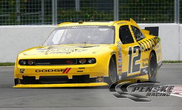 Hornish Earns a Front Row Starting Position at Montreal