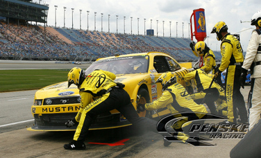 Hornish Races to Second-Place Finish at Chicagoland