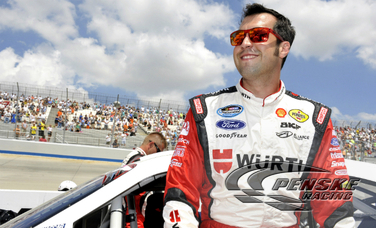Hornish Will Start on the Front Row at Dover 