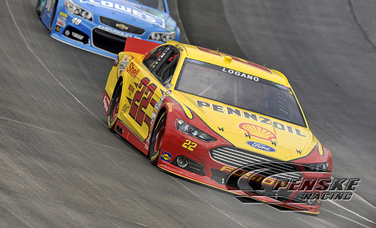 Logano Scores His Fifth Top-10 Finish of the Season