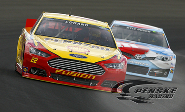 Joey Logano Scores a Top-10 in the Brickyard 400