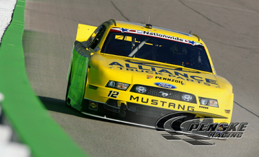 Hornish Will Start on the Front Row at Iowa Speedway