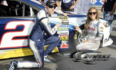 Keselowski Qualifies On the Pole at New Hampshire 
