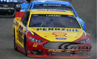 Logano Recovers from One-Lap Deficet to Finish 14th