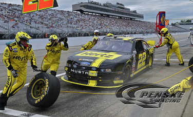 Logano Holds on to Finish 11th at New Hampshire