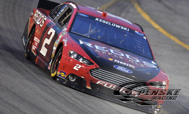 Keselowski Holds On to Finish 33rd at RIR
