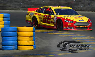 Logano Races His Way to an 11th-Place Result at Sonoma