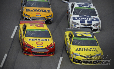 Logano Races to His Third Top-5 of 2014 at Martinsville