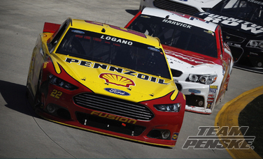 Logano Overcomes Mid-Race Spin to Finish Third