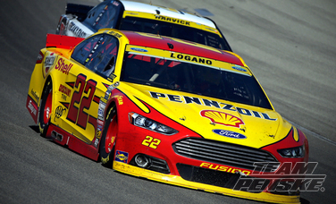 Top-5 Finish For Logano At Chicagoland Speedway