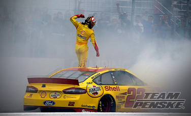 Logano Wins Second Race Of The 2014 Chase At Loudon