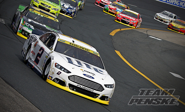 Keselowski Races From Pole To A Top-Ten Result  