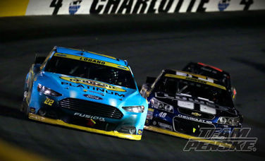 Logano Collects Fifth-Straight Top-Five In Charlotte
