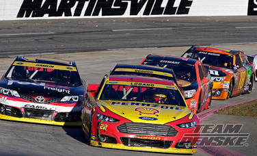 Logano Scores Another Chase Top-5 Finish
