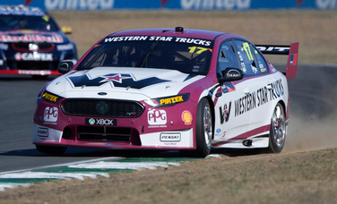 Worn tyres dictate practice pace for DJR Team Penske at Queensland Raceway
