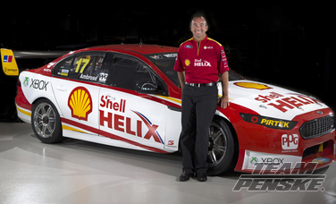 Shell Helix On The Grid With DJR Team Penske