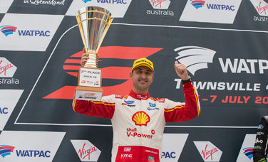 Coulthard Takes Classy Podium in Crazy Townsville Race
