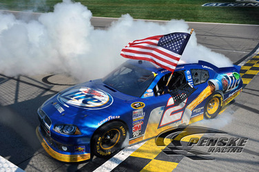 Keselowski Plays Fuel Strategy Perfectly to Earn Victory at Kansas Speedway