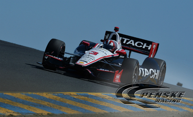 Castroneves and Power Clock Top-3 Speeds at Sonoma