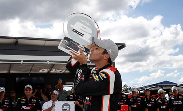 Helio Castroneves Pole Winning Notes - Road America