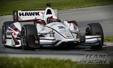 Montoya Leads Team Penske in Mid-Ohio Practice
