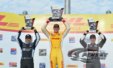 Castroneves and Power Both Score Podium Finishes