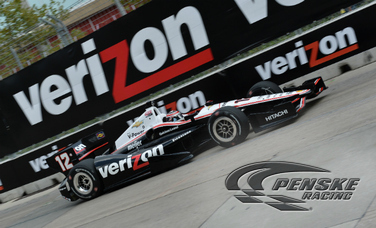 Power and Castroneves Hit the Streets of Baltimore 