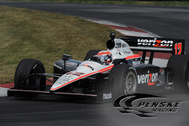  Team Penske Posts Top-10 Times Friday at Mid-Ohio