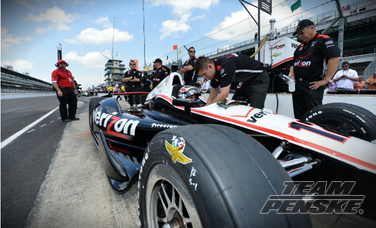 Team Penske Tops Scoring Charts in Indy 500 Practice
