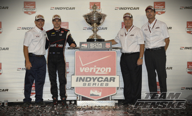 Will Power Wins 2014 Verizon IndyCar Championship