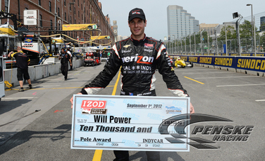 Power Wins Fifth Pole of the Season in Baltimore