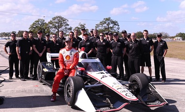 McLaughlin Tests Team Penske Indy Car