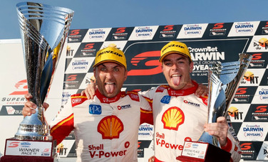 1-2 IN THE TOP END FOR SHELL V-POWER RACING TEAM
