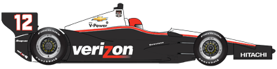 No. 12  Verizon Team Penske Dallara/Chevy