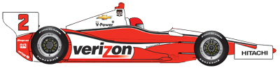 No. 2 Verizon Team Penske Dallara / Chevy