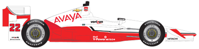 No. 22 Menards/DXC Technology Team Penske Dallara/Chevy