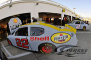 No. 22 Shell/Pennzoil Dodge warming up for a day at the track